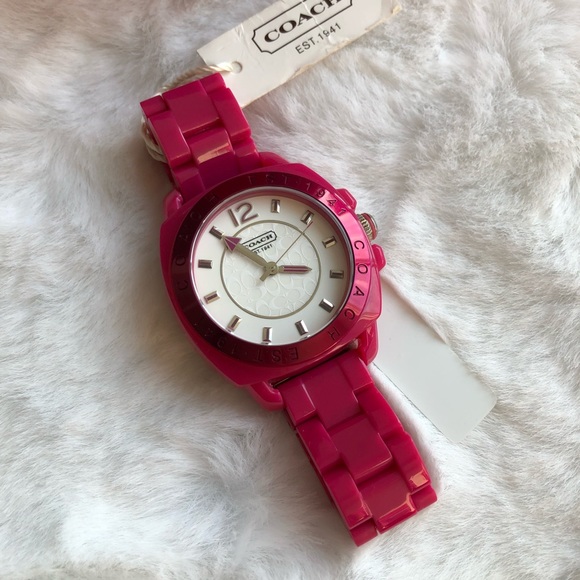 New Coach Boyfriend Acrylic Watch , Good deal